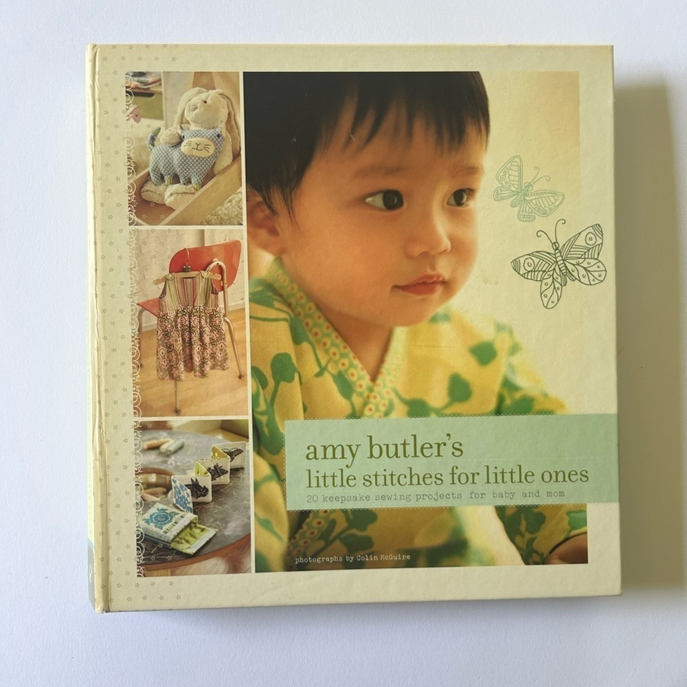 Amy Butler Little Stitches For Little Ones sewing Book With Patterns